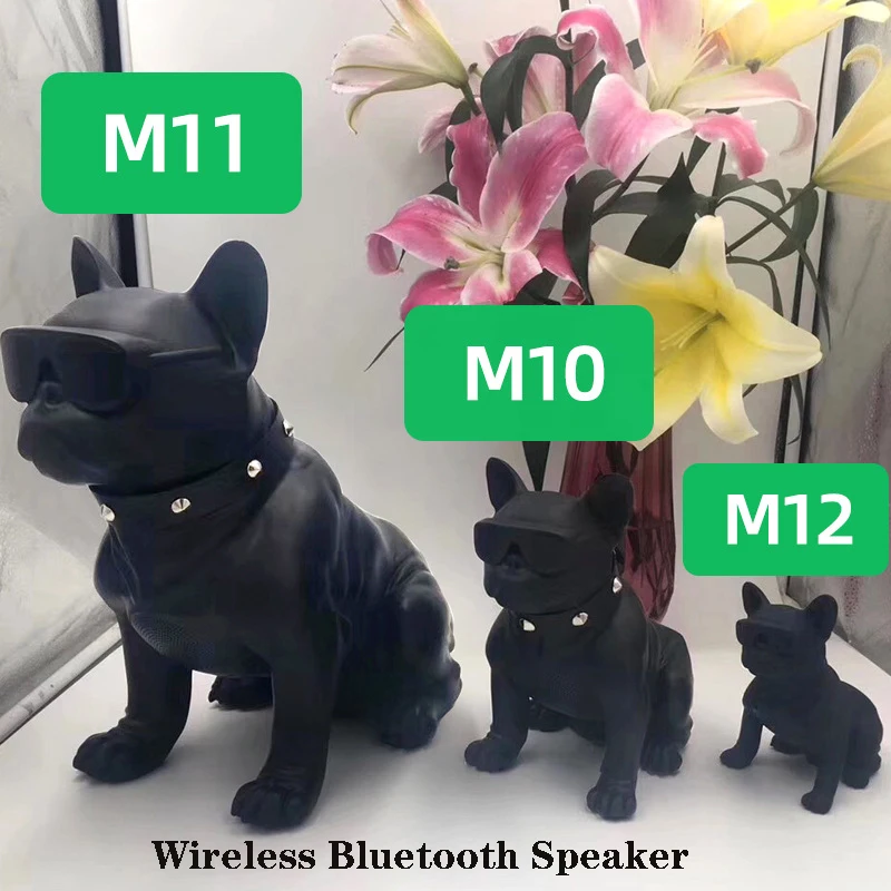 Беспроводной Bluetooth-динамик колонка для больших собак бульдогов
