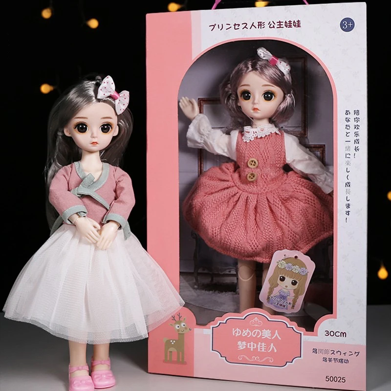 30 см Красивая кукла Принцесса Набор для девочек игровой домик большая игрушка |