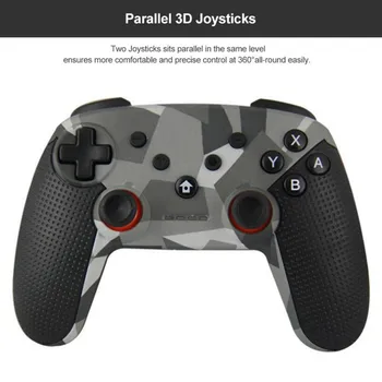 

New Stylish Design Wireless Bluetooth Gamepad Controller With Screenshot Vibration Six Axis For Nintendo Switch Accessories