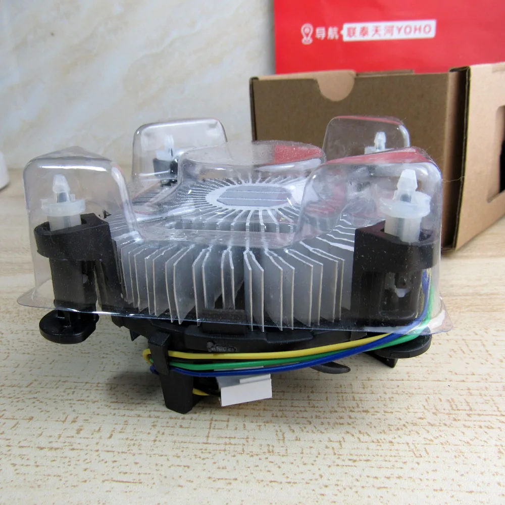 Алюминий E97379-003 Процессор вентилятор радиатора для i3 i5 i7 разъем LGA 1150 1155 1156 C0155 0.2A 12V