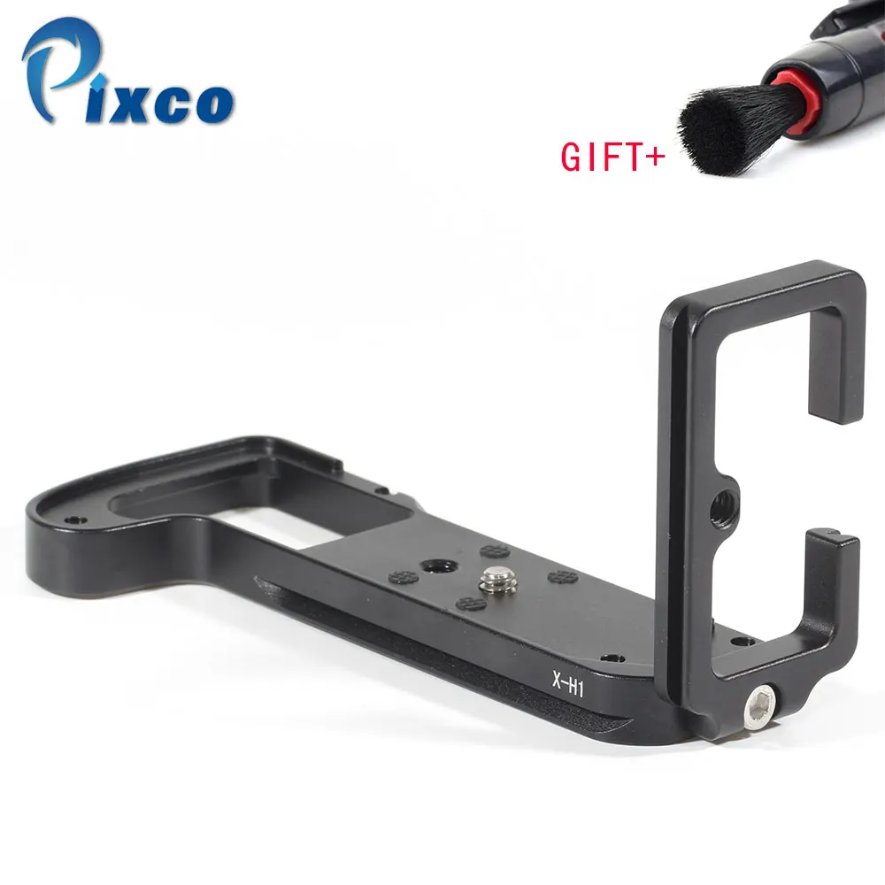 

ADPLO Quick Release L Plate Bracket Holder Hand Grip for Fuji Fujifilm X-H1 XH1 Digital Camera for Benro Arca Swiss Tripod Head