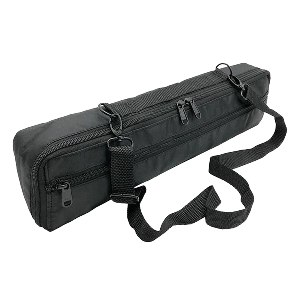 Portable 16 Holes Flute Case Cover Bag Padded w/ Shoulder Strap Accessory | Спорт и развлечения