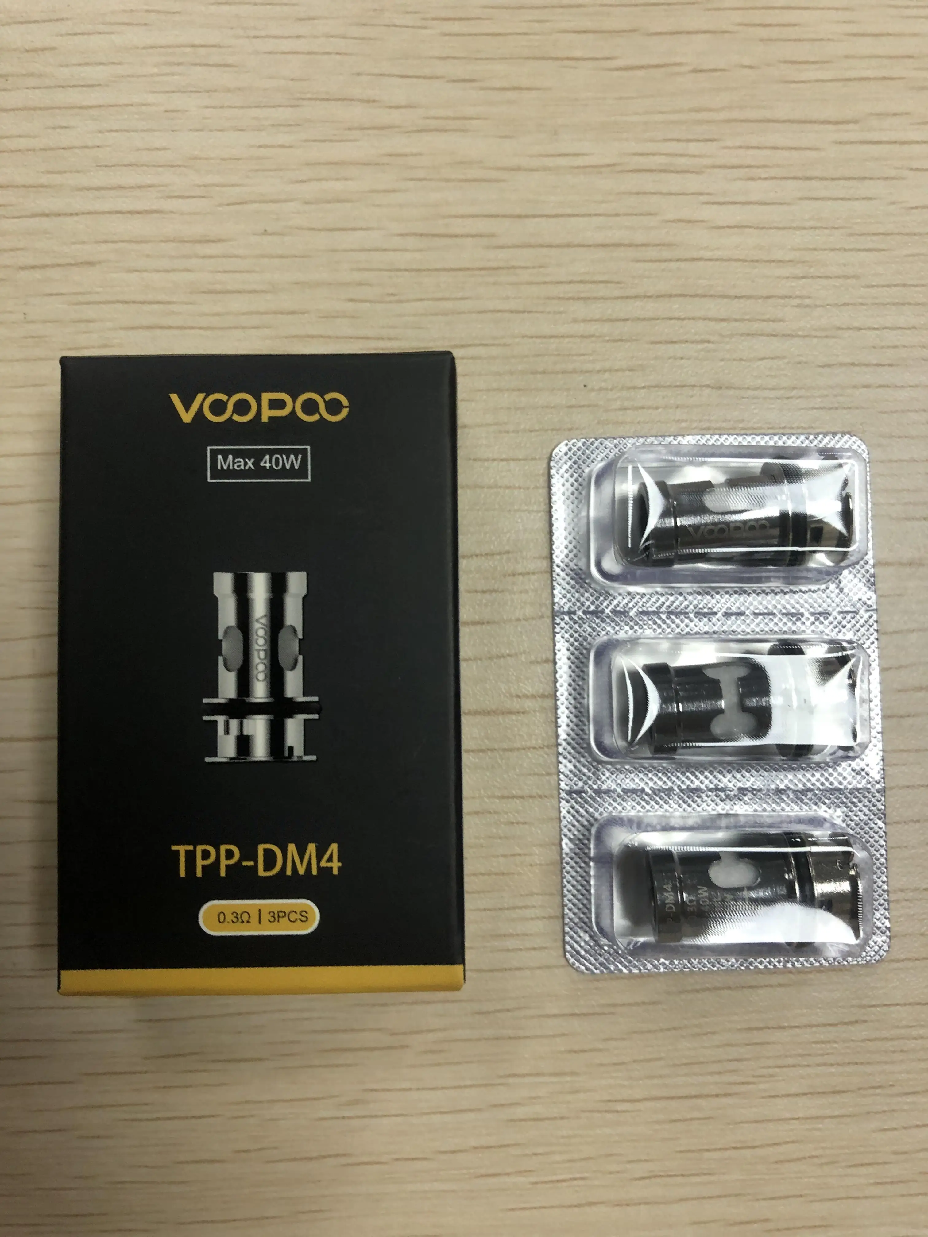 VOOPOO TPP DM4 сетчатые катушки Сопротивление ом DL 32-40 Вт Подходит для Drag 3 X S Pro Plus Mod W/TPP