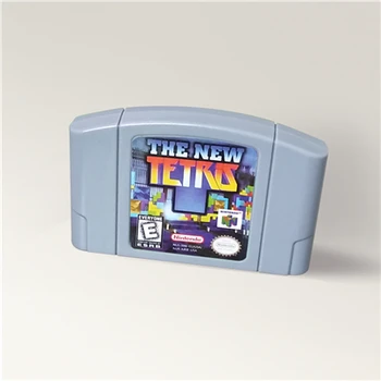 

The New Tetris For 64 Bit Game Cartridge USA Version NTSC Format