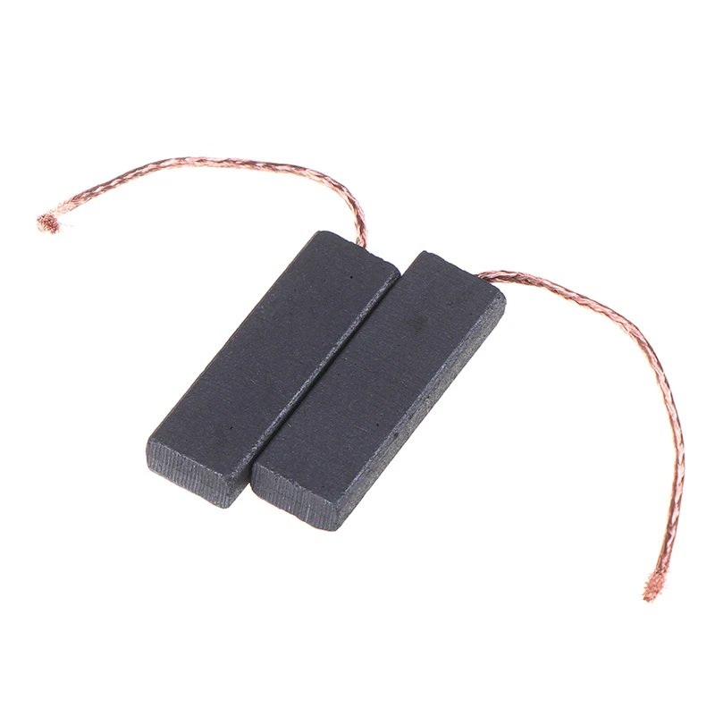Black Carbon Brush Motor With 70mm Length Lead For Washing Machine 5*13.5*40mm 2PCS