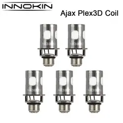 5 шт./лот оригинальный Innokin Ajax Plex3D катушка замена катушки 0,16 Ом/0,35 Ом 80 Вт для Innokin Ajax Танк/MVP5 Ajax комплект