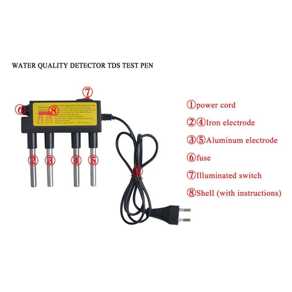 Тестер электролизатора воды электролиза водные инструменты TDS тестовая ручка для домашней питьевой воды и очиститель воды тест ing
