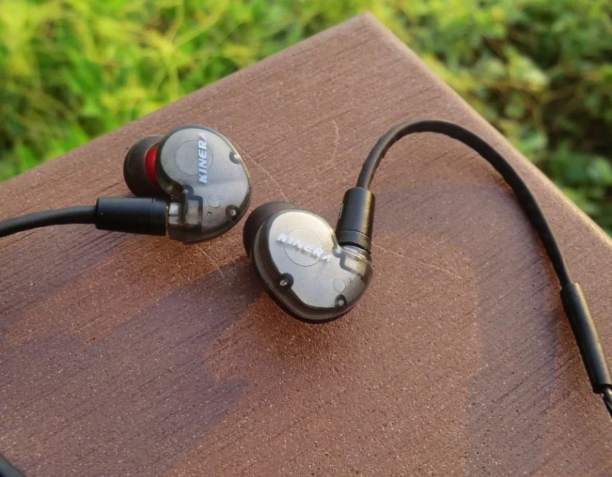 KINERA BD005 1DD+ 1BA гибридные наушники вкладыши HIFI DJ монитор бег спортивные наушники ушные наушники с микрофоном Отсоединяемый кабель