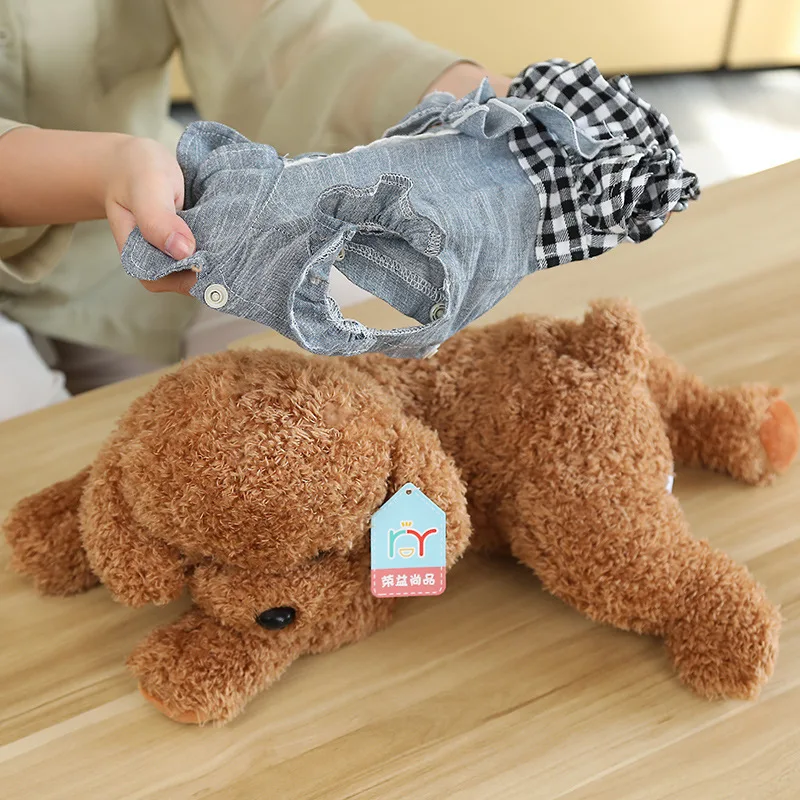 Realistic Teddy Dog Poodle Plush Toy - Perfect Holiday and Birthday Gift