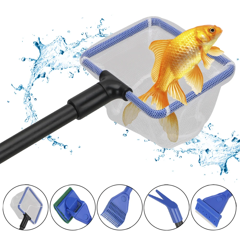 Aquarium Tank Clean Set Aquarium Cleaning Tools Adjustable Aquarium