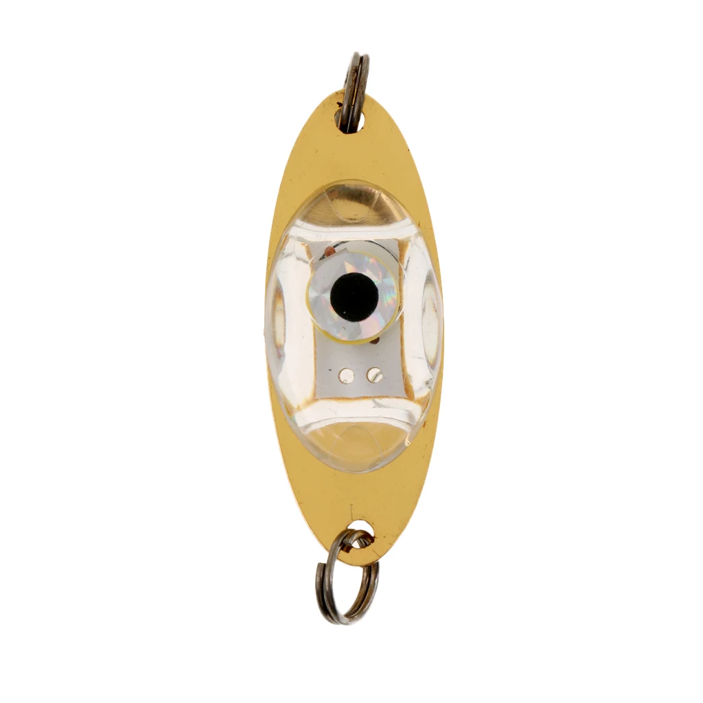 Fish Attractors Eye Shape Underwater Deep Drop Squid Fishing Fish Lure Light LED Flashing Lamp 5 Colors