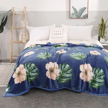 

Super Soft Velvet Home Decor Blanket Multifunctional Dual-use Bed Sheet Cover Blanket Warm Cozy Bedspread Travel Nap Blanket