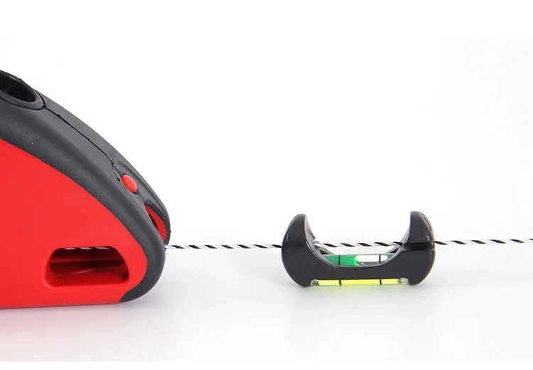 Kapro Bubble Level With Line Hand Crank Quick Rewind 30M Water Level Line With Hook Decorative Powder Chalk Line Level Machine (3)