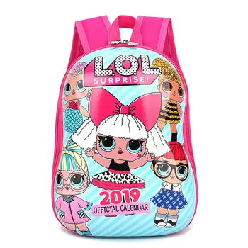 

2020 Hot New LOL Dolls SURPRISE Bag Children's School Cute 3d Bag Cartoon Print Cute Anime Kids Backpack Toys for Girls