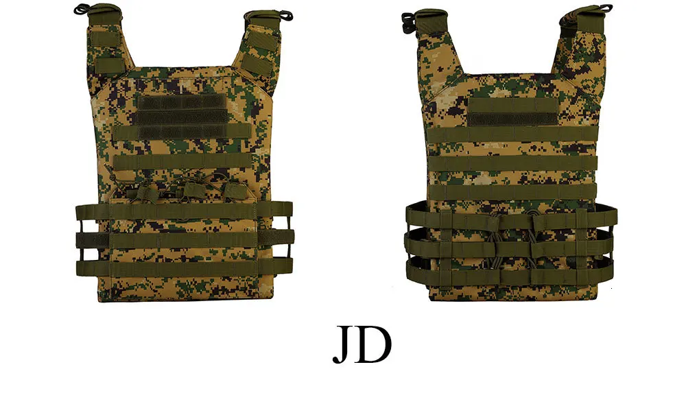 SINAIRSOFT Molle тактический JPC жилет страйкбол нейлон сумки милитари Регулируемый Открытый Рыбалка Охота CS амфибия жилет Z510