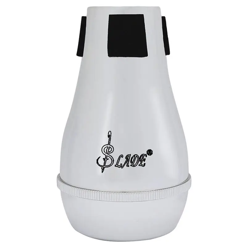 SLADE Practice Trombone Straight Mute Silencer ABS Material for Alto Tenor Trombones Silver Color | Спорт и