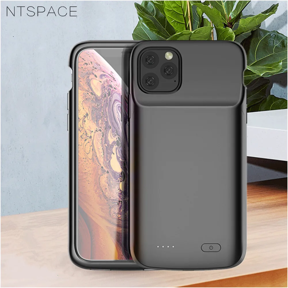 Для iPhone 11 Pro Аккумулятор Max чехол для power Case расширяемый аккумулятор блок питания