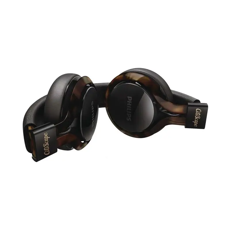 brown Оригинальные басовые наушники Philips SHL5705 с функцией шумоподавления для прослушивания музыки, фильмов и игр, официальный тест - Цвет: brown
