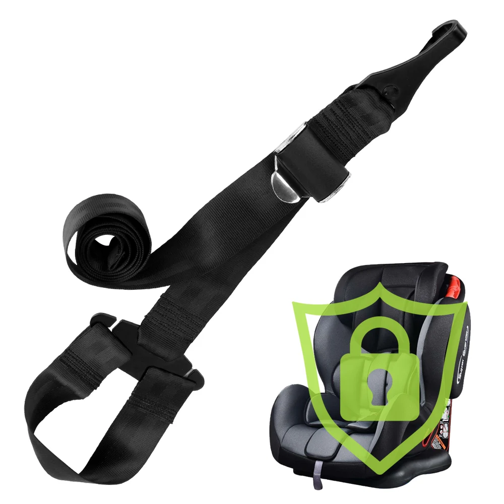 Latch Belt Connector For Isofix Guide Grooves Child Baby Seat Belts Connection Belts Car Safety