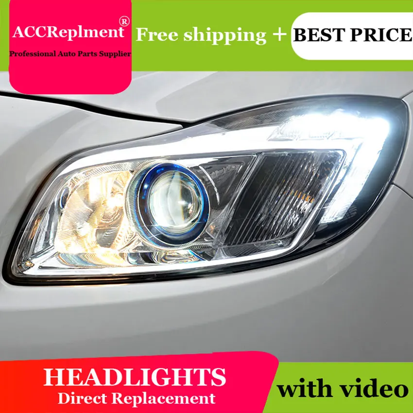 Auto Lighting Style LED Head Lamp for Buick regal led headlights 2009 2013 H7 hid Q5 Bi Xenon