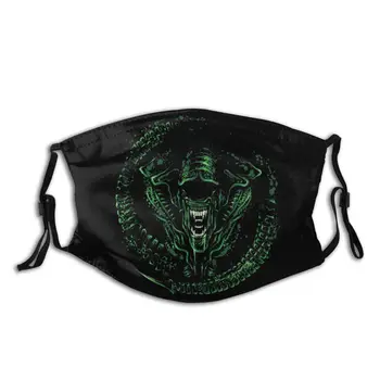

Alien Xenomorph Novelty Reusable Mouth Mask With PM2.5 Filters