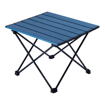 

NEW Ultralight Portable Aluminum Folding Table Holder Camping Outdoor Garden