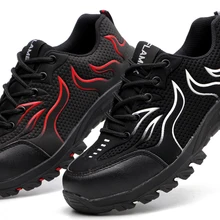 yong fashion safety working shoes with steel toe and steel plate antisquashy antislip,oil resistance antipuncture