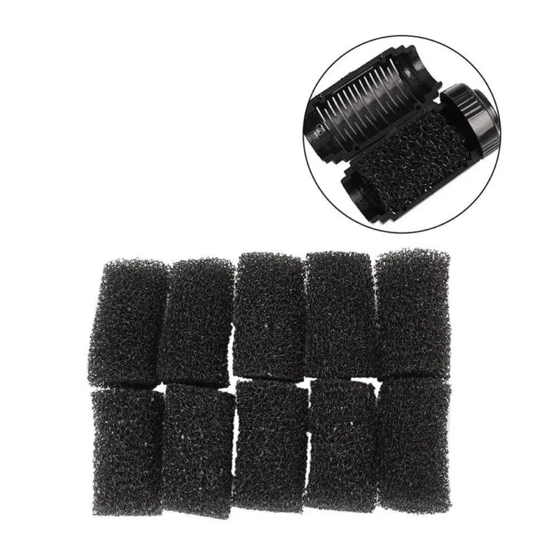 10PCSLot Waterfall Filter Aquarium Cotton Filter Water Pump Replaceable Core Aquarium Filters Fish Tank Accessories Supplies (1)