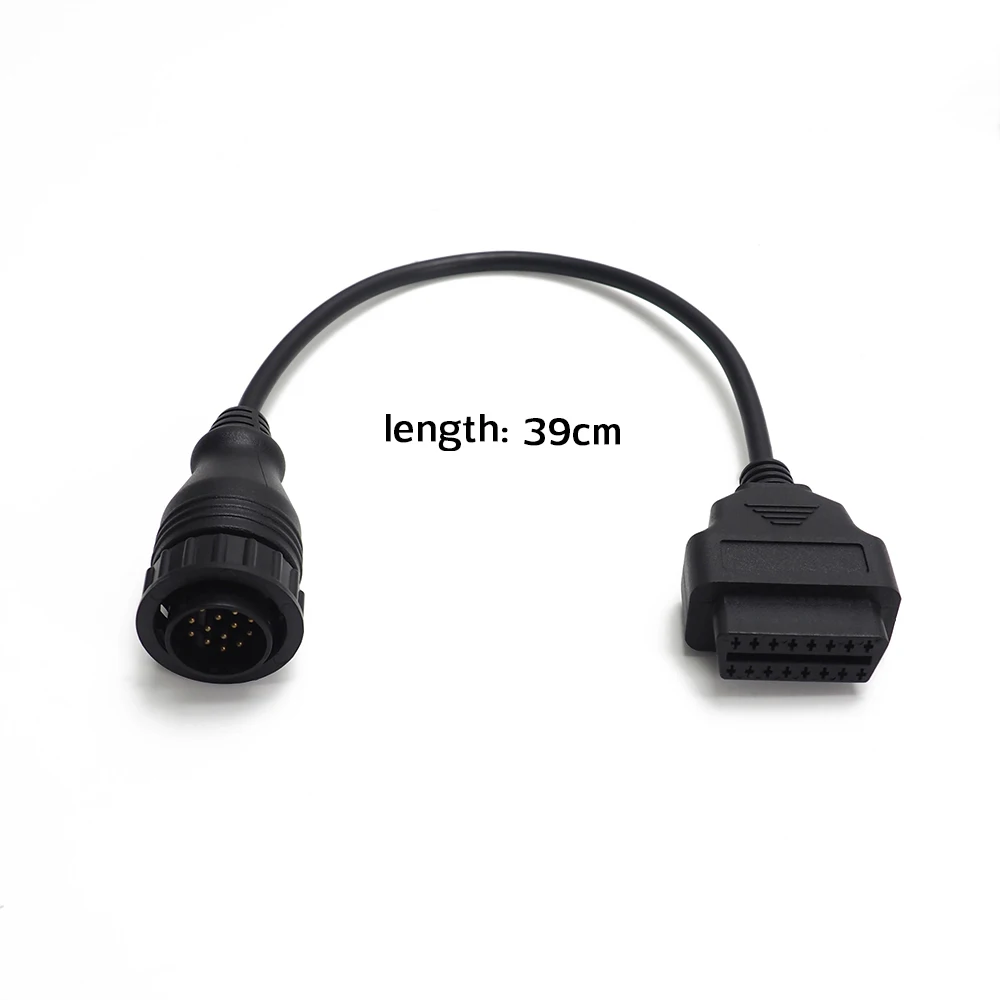 Кабель переходник с 14 Pin на 16 для автомобиля Mercedes Benz W212 W202 W210 W205|Кабели и