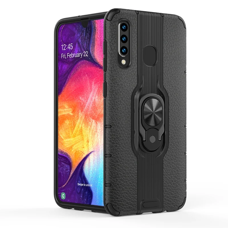 Чехол для телефона Samsung galaxy A50 A30 A7 2018 чехлы Note 10 Plus S10 скраб анти-осенний кольцевой