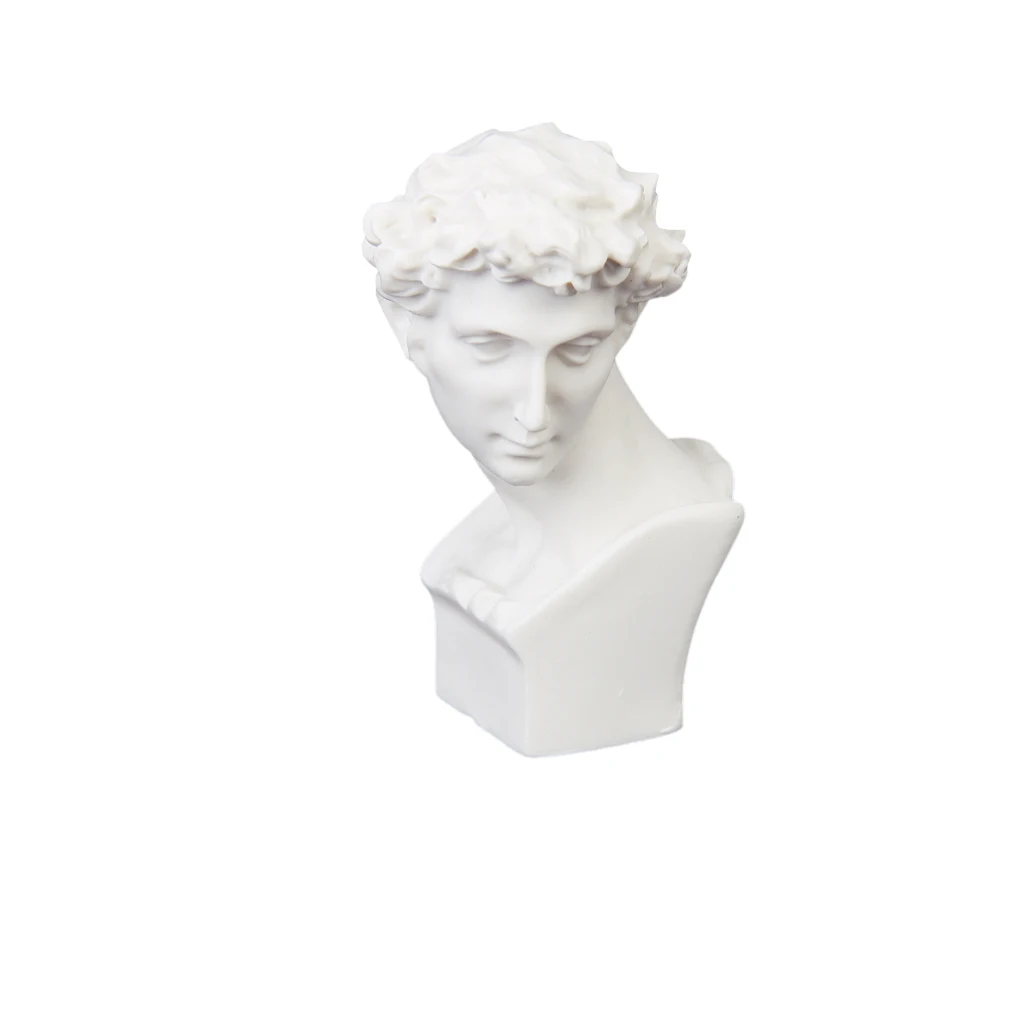 Dollhouse miniature figurine sculpture Giuliano de' Medici Statue Bust Resin