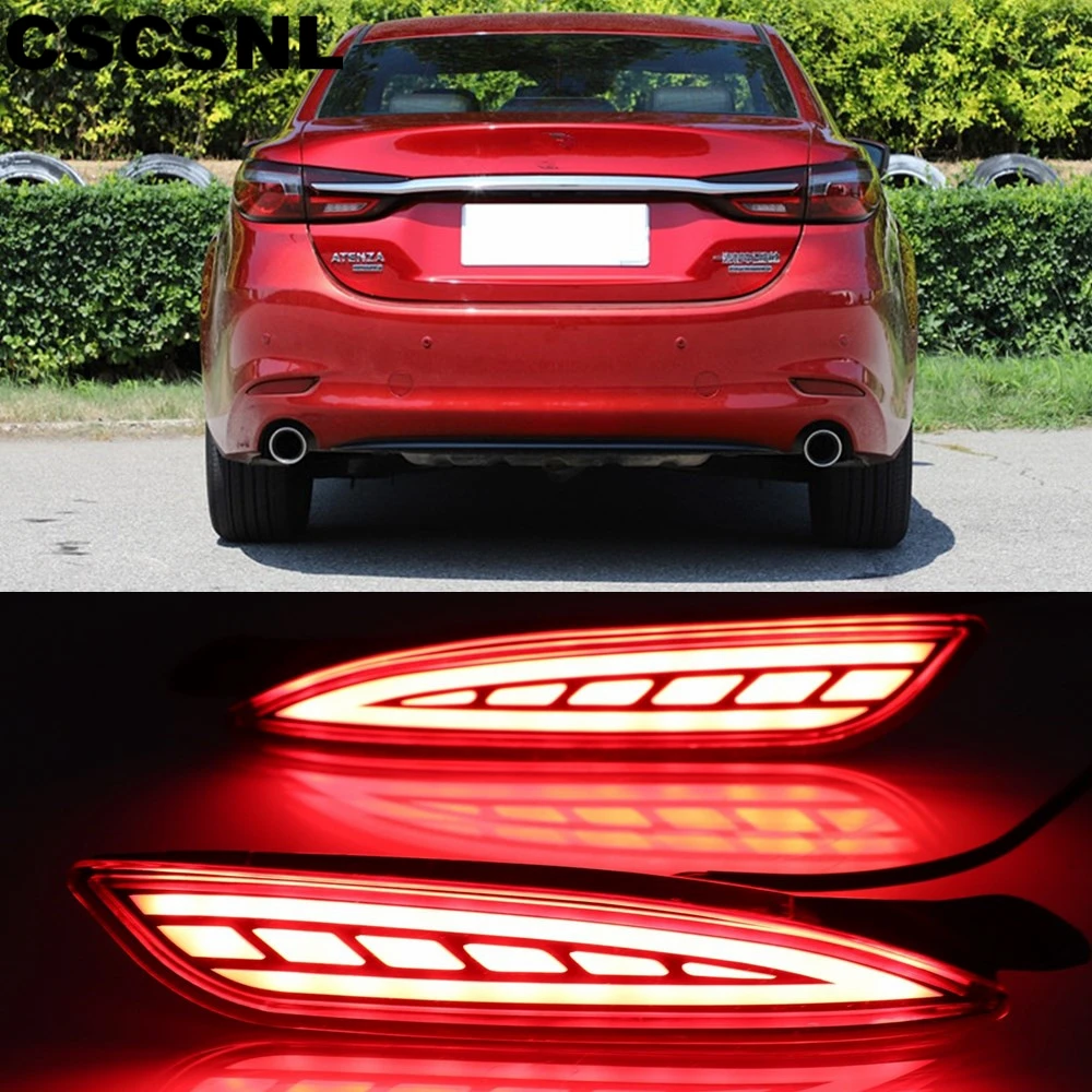 CSCSNL 2 шт. отражатель задняя лампа для Mazda 6 Atenza 3 хэтчбек 2019 2020 Автомобильный