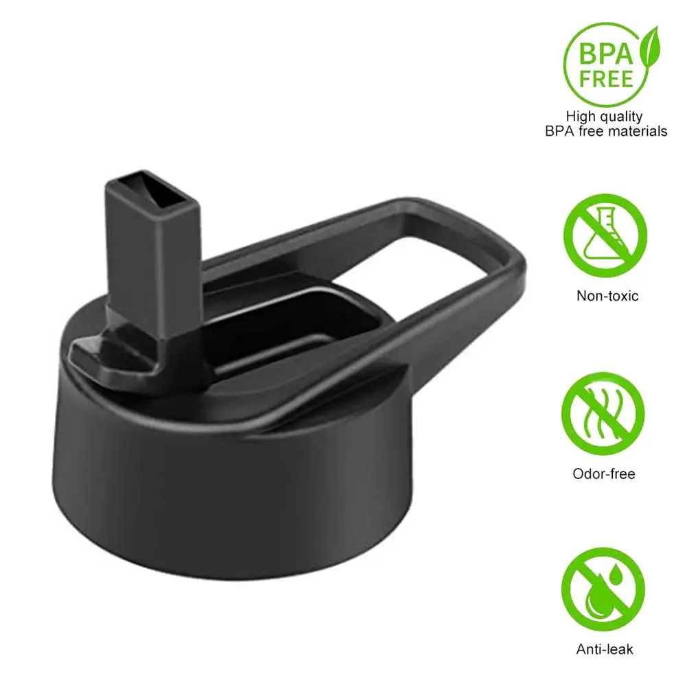 Straw Flip Lid Cap 12-64oz Wide Mouth Water Bottle Cup Lid Stainless Steel Vacuum Flask Universal tumbler cover for HYDRO FLASK