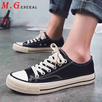 

Flats Sneakers Men Retro Lace Up Plimsolls Men's Black Sneakers Walking Non-slip Mens Shoes Summer Shoe Man Trendy Footwear C9