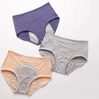 3pcs/Set Menstrual Period Panties Proof Briefs High Waist Warm Female Women Sexy Pants Leak Proof Incontinence Underwear wt02