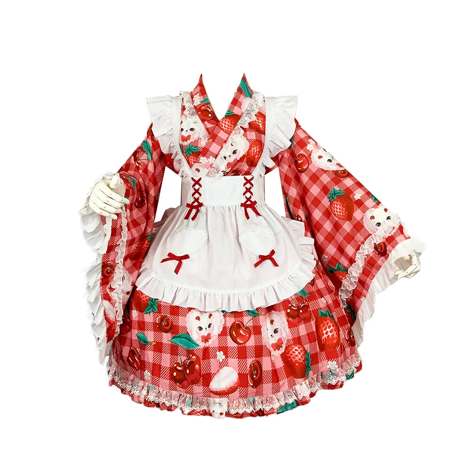 プリンセスティーパーティー用の柔らかいロリータドレス,レトロ