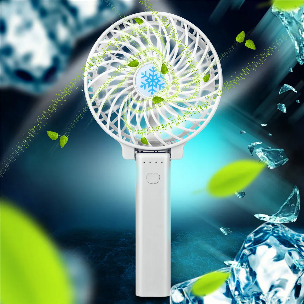 Вентилятор Горячие Мини Портативный USB Перезаряжаемые высокое Мощность 3-Скорость Настольный вентилятор прочный Портативный открытый ручной путешествия охлаждающий вентилятор#45