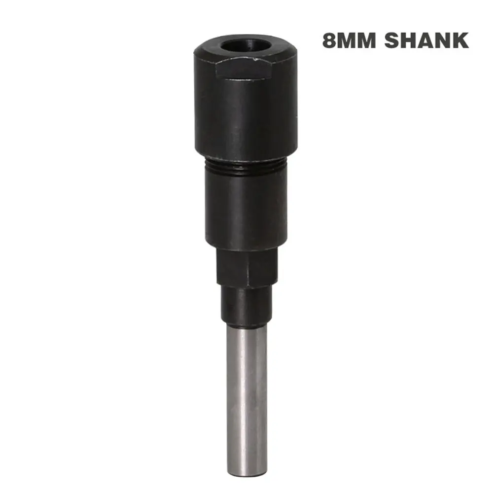 

1/4" 8mm Shank Router Bit Extension Rod Collect Engraving Machine Extension Milling Cutter Extension Rod for Wood