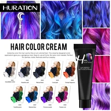 Huration, новинка, горячая Распродажа, модная, унисекс, Формовочная паста, краска для волос, воск, сделай сам, краска для волос, воск, легко стирается, цвет, воск, краска для волос
