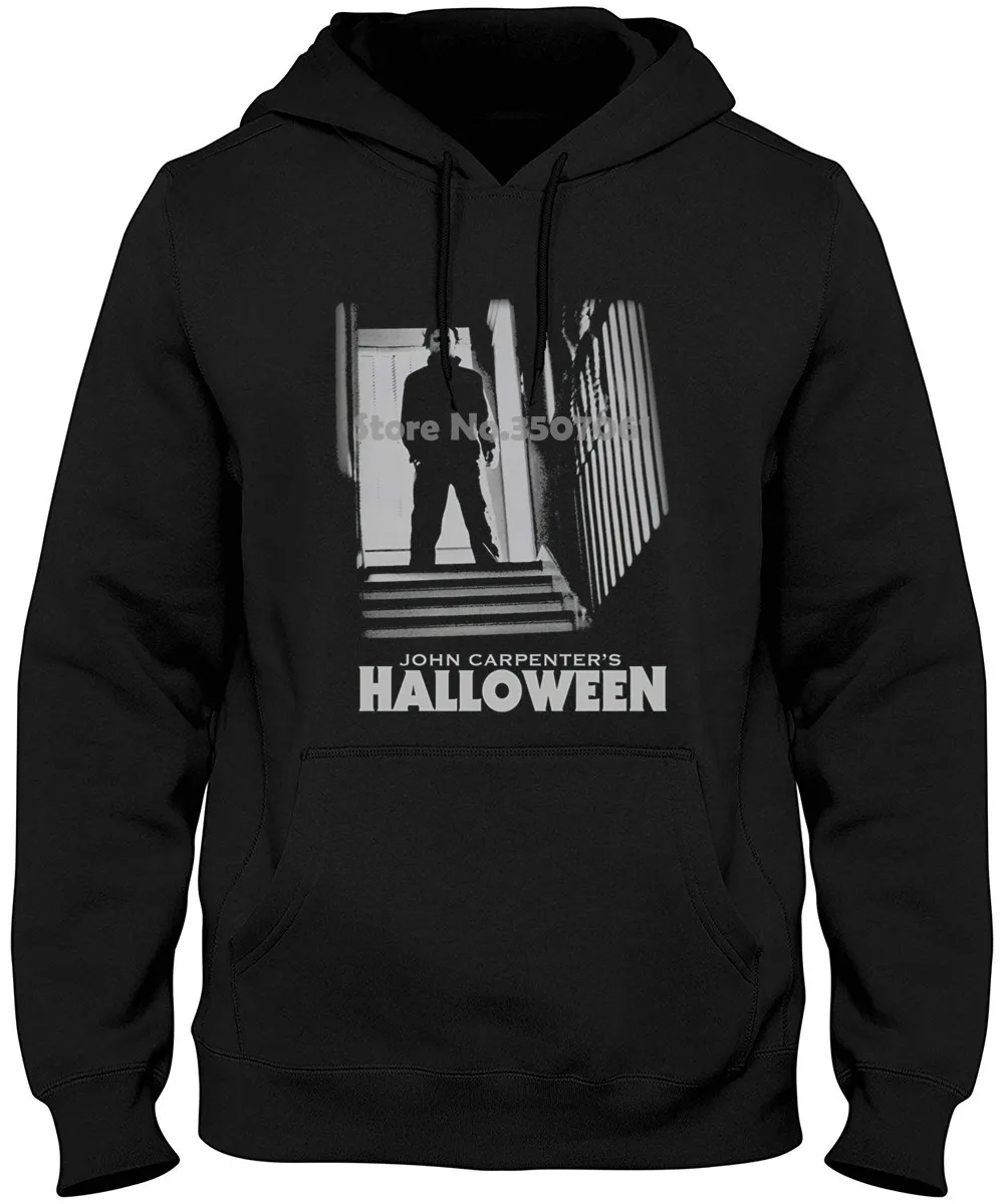 

Shotdeadinthehead Official Halloween Michael Myers Stairs , Pour Homme Men's High Quality winter coat streetwear tshirt t shirt