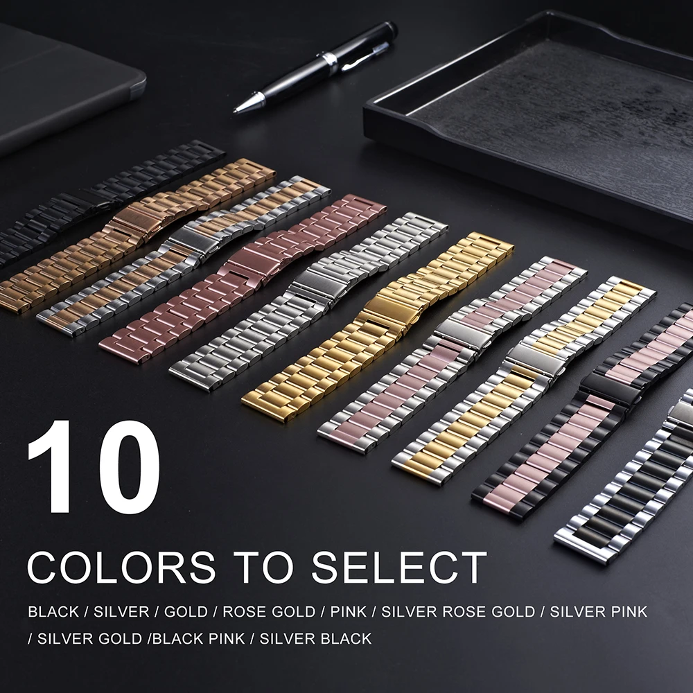 Cinturino Per Garmin Vivoactive 4 Cinturino In Acciaio Inossidabile Per Cinturini Garmin Active Venu Sq Vivoactive 3