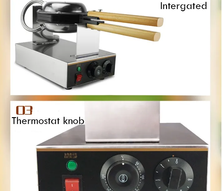 Быстрая 110V 220V FY-6 электрическая вафельница Пан Muffin машина Eggette вафельные вафельница яйцо, принимающих Кухня машина для применения в электрике
