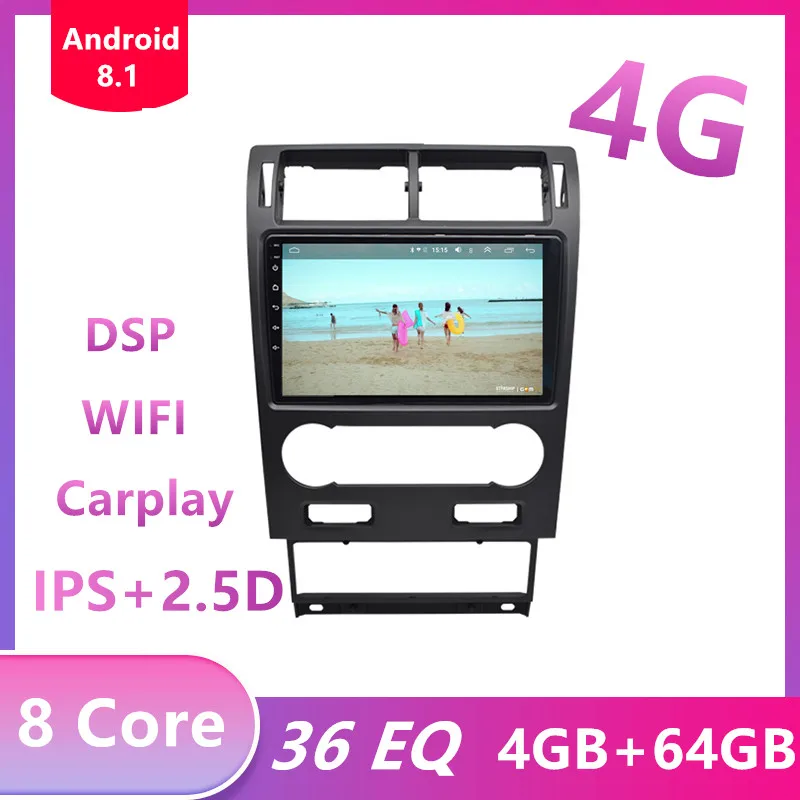 Android car dvd player car gps navigation for ford fusion mondeo 2004 2005 2006 2007 car radio audio stereo