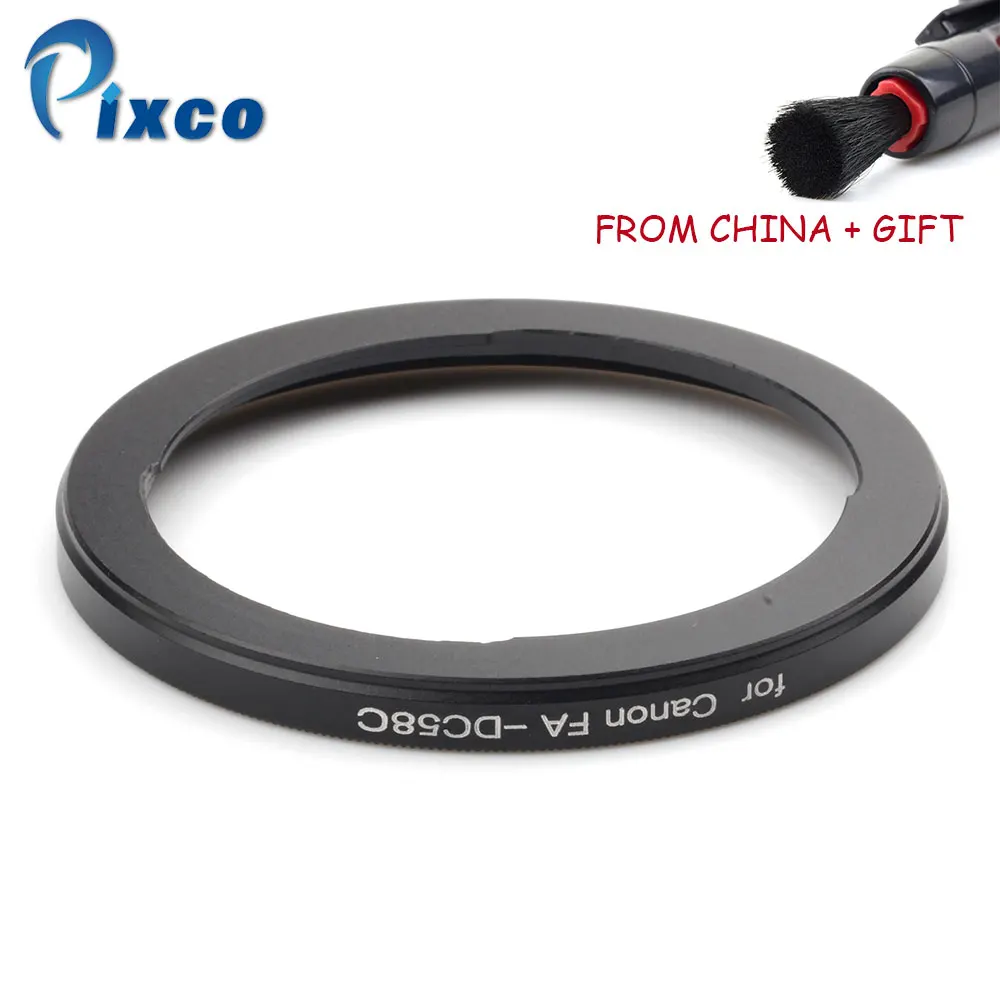Adplo 58mm Lens Filter Adapter Ring For Canon Powershot G1x Lens