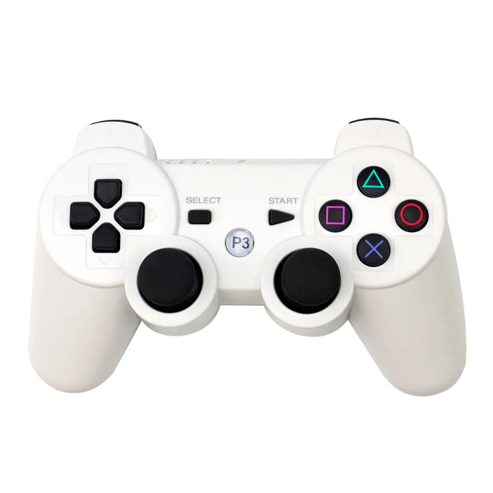 Беспроводной Bluetooth контроллер для sony PS3 геймпад для Play Station 3 джойстик для sony Playstation 3 PC для Dualshock контроллер - Цвет: Type 2 White