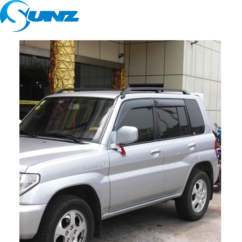 Дефлекторы боковых окон для MITSUBISHI PAJERO MONTERO V73, оконный козырек, дефлектор, защита от солнца, дождя, автомобильный стиль, SUNZ