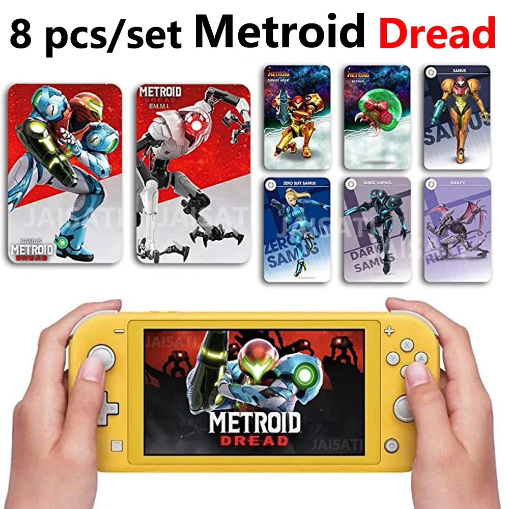 Metroid Dread samus returns amiiboen card METROID 5 Samus Aran E.M.M.I amxxbo NFC for NS Switch | Безопасность и защита