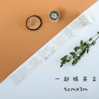 Винтажная Bullet Journal васи лента английская поэтическая этикетка для маскирующей ленты наклейка DIY декоративный дневник в стиле Скрапбукинг фото абlums - Цвет: 6
