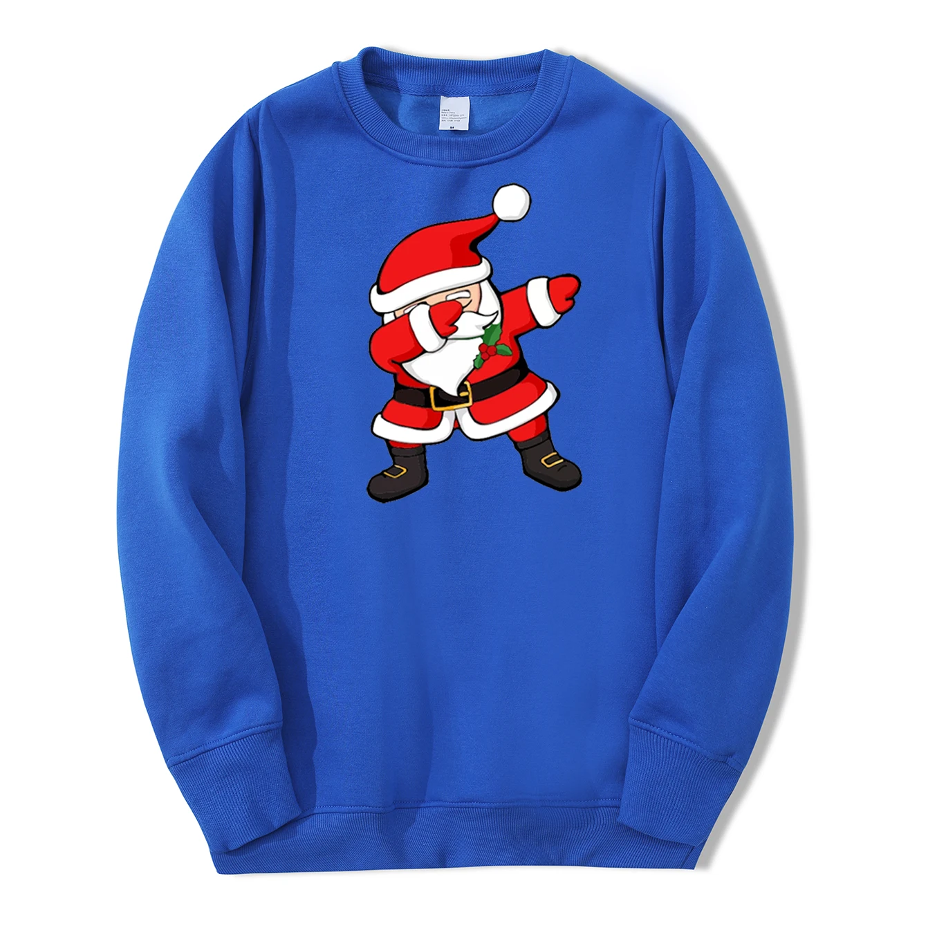 Санта Клаус Merry Christmas мужские толстовки с капюшоном повседневные флисовые Новые хип хоп Уличная Осенняя Толстовка модный теплый пуловер - Цвет: Blue 6