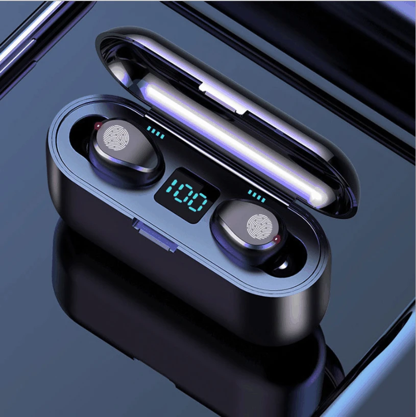 TWS-стереонаушники с зарядным футляром и поддержкой Bluetooth 5 0 2200 мА · ч | Электроника